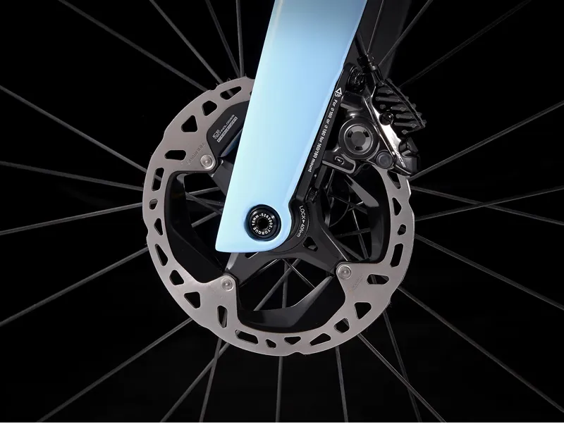 Trek Madone SLR 9 Road Race Bike in Azure Blue-3